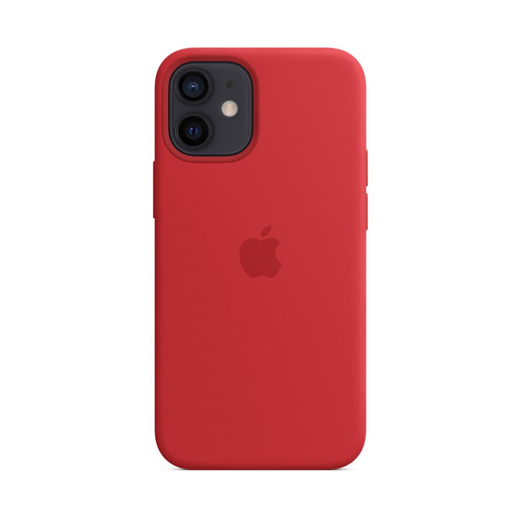 Funda Apple para iPhone 12 mini de Silicona - Rojo - OneClick Distribuidor  Apple